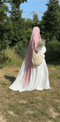 Abaya Manches bouffantes plisse