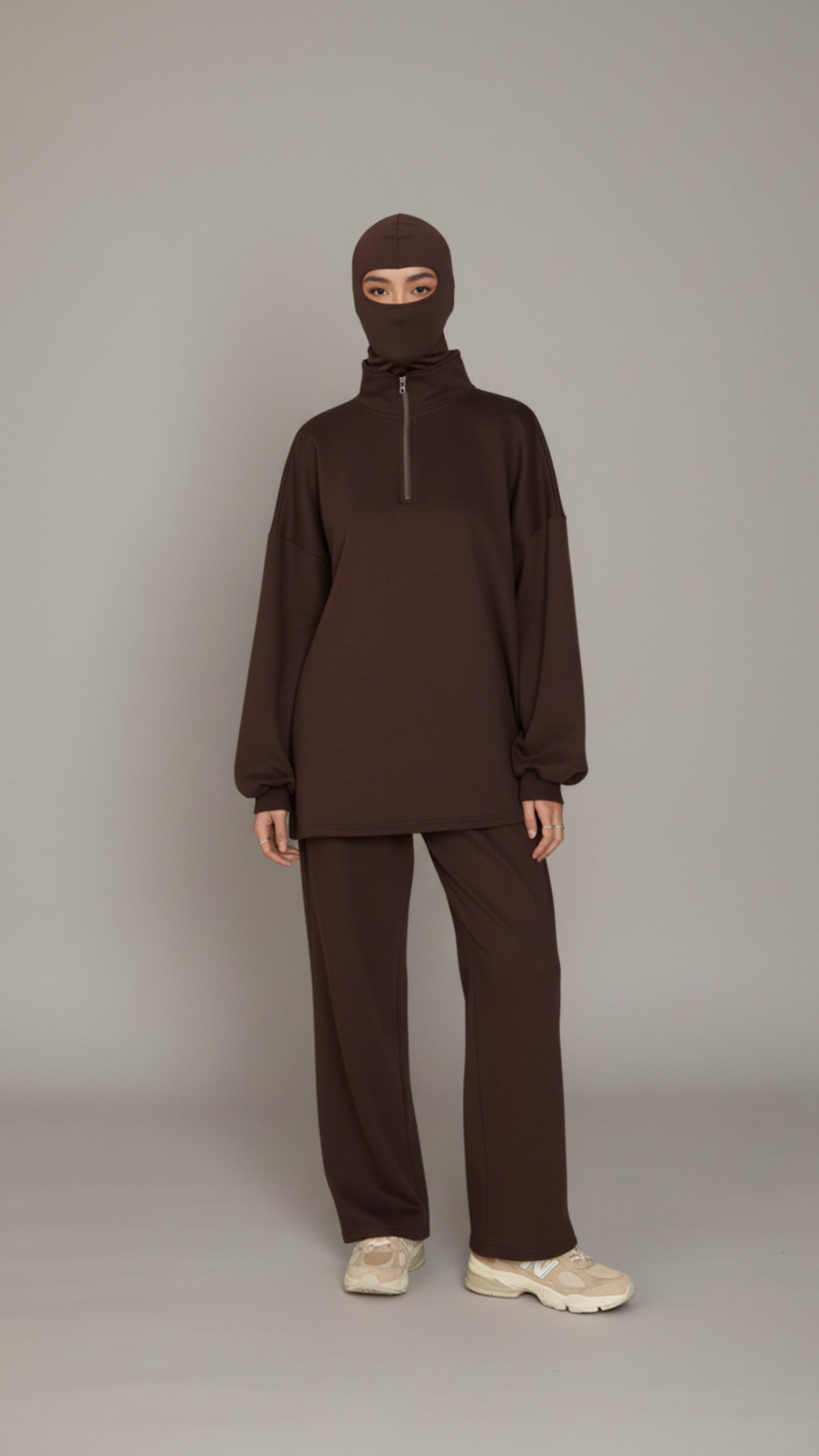 Ensemble jogging Zip