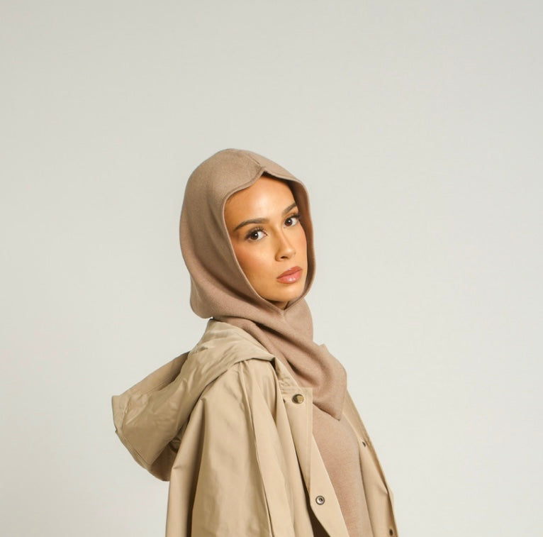 Cagoule en maille