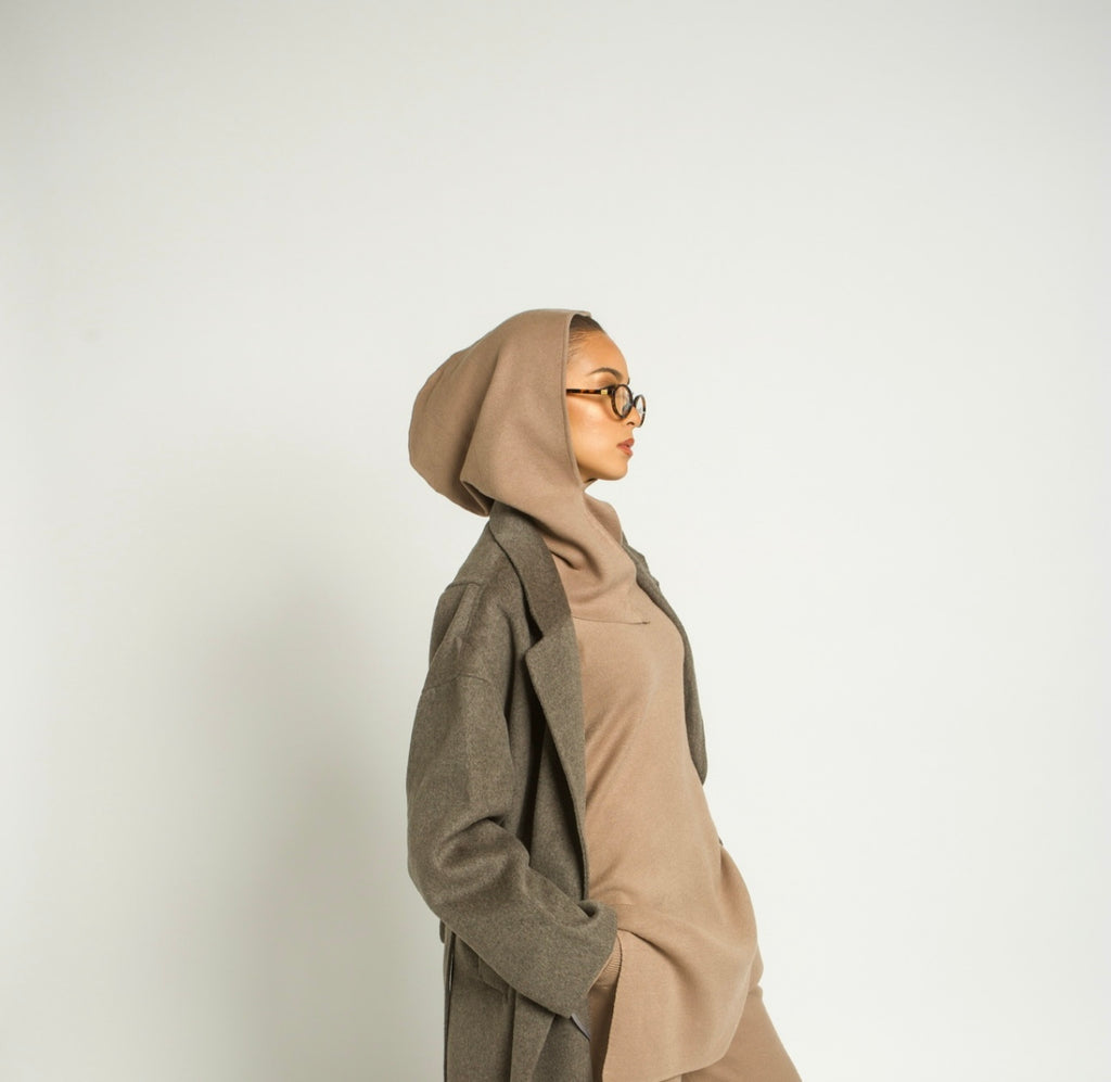 Cagoule en maille