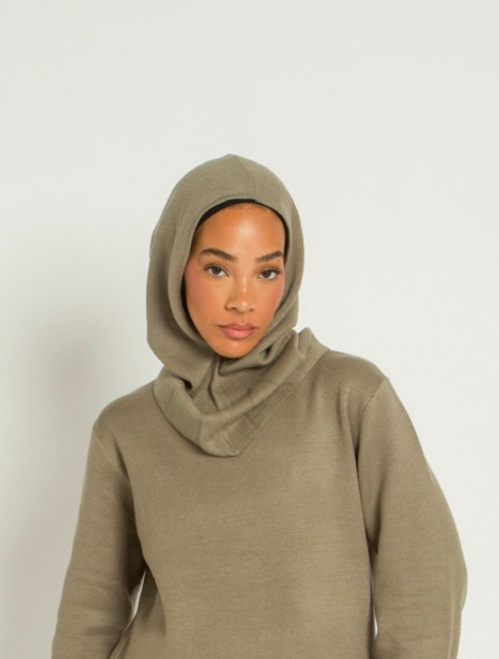 Cagoule en maille
