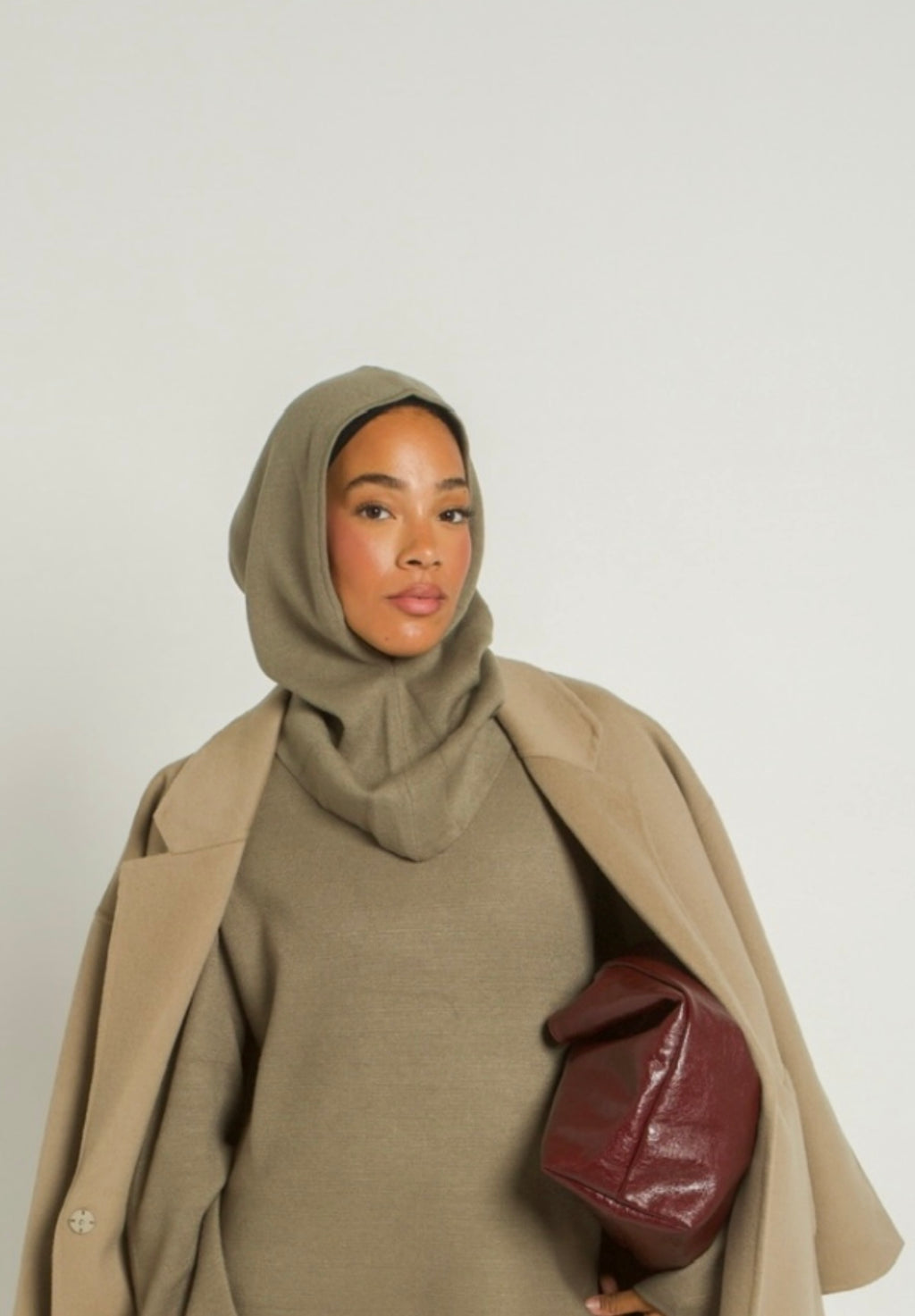 Cagoule en maille