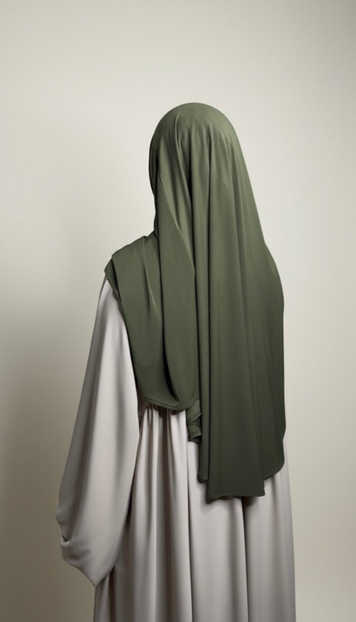 Khimar arrondi Jersey Premium