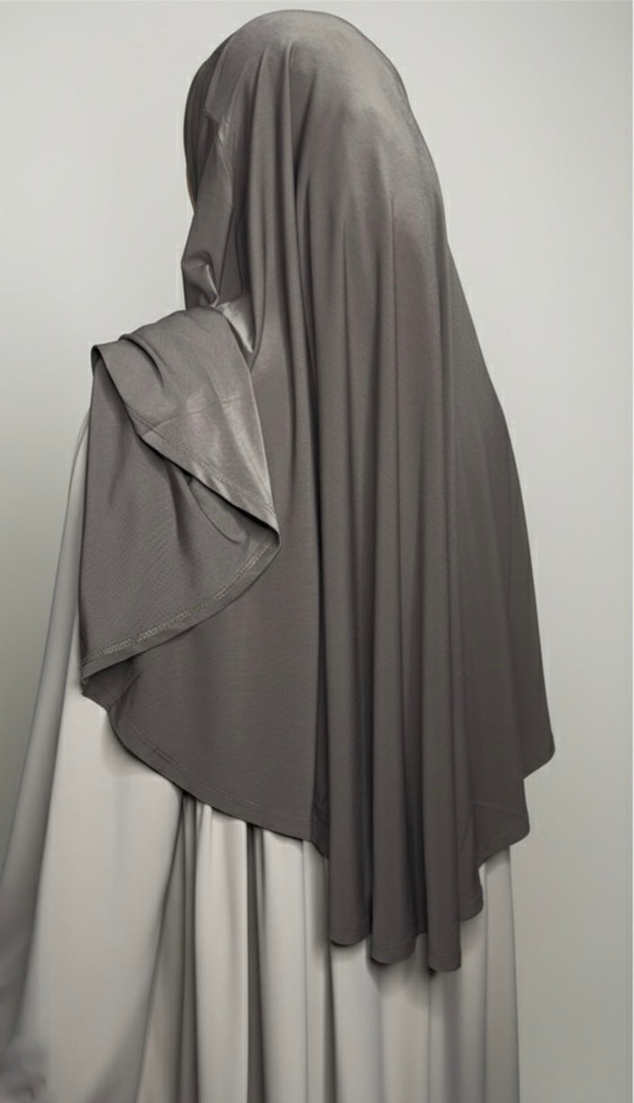 Khimar arrondi Jersey Premium