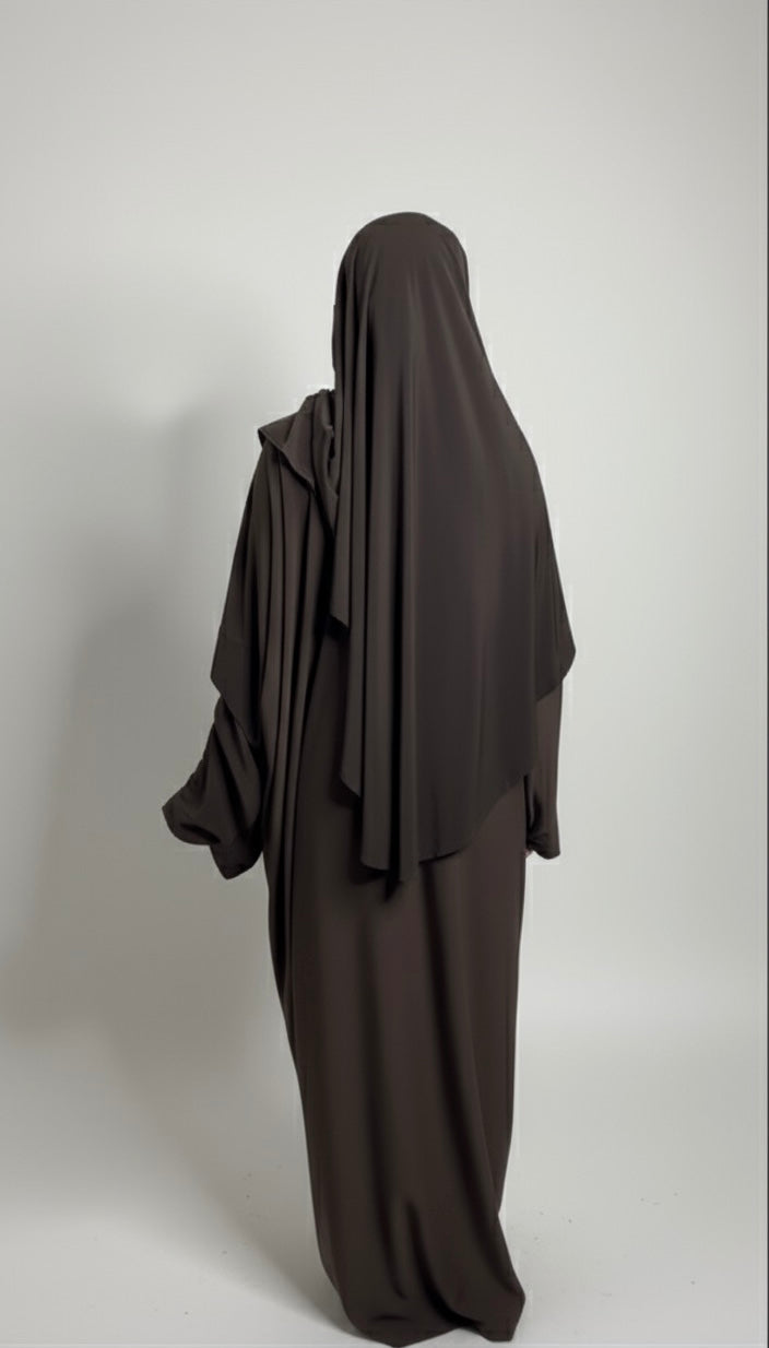 Khimar arrondi Jersey Premium