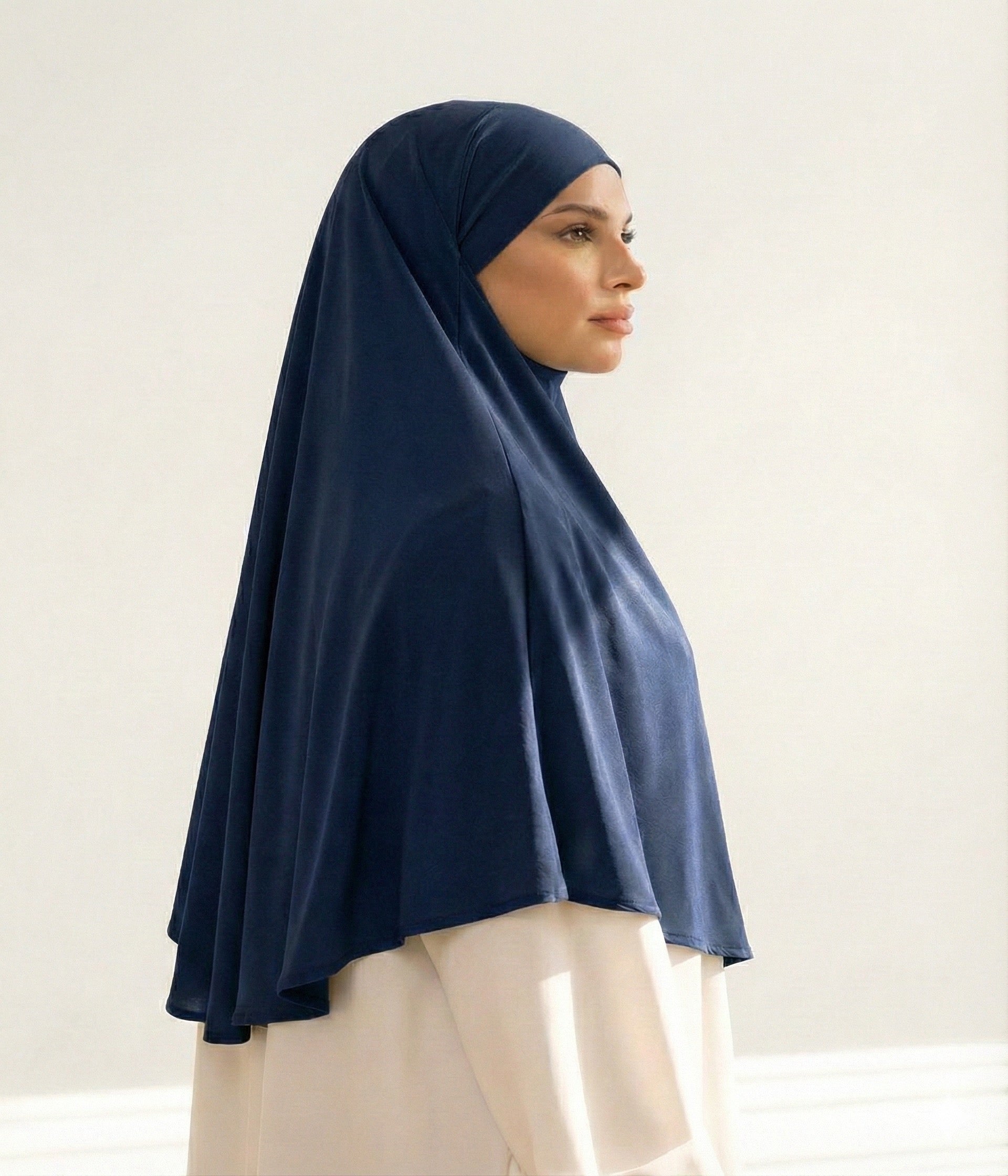 Khimar arrondi Jersey Premium