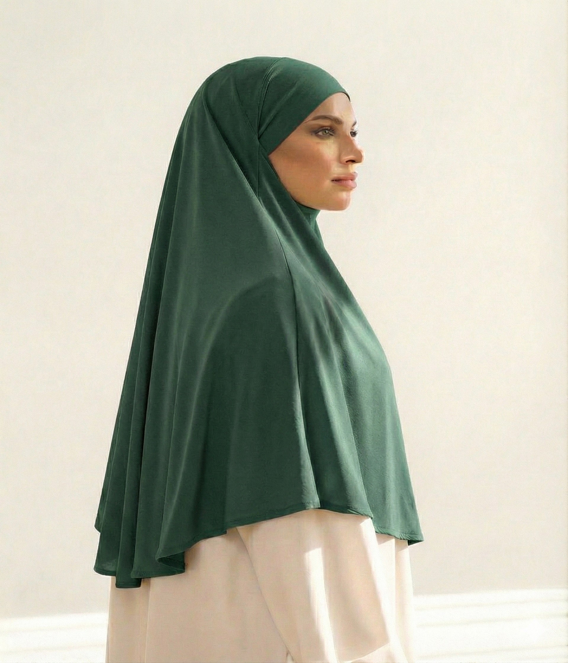 Khimar arrondi Jersey Premium