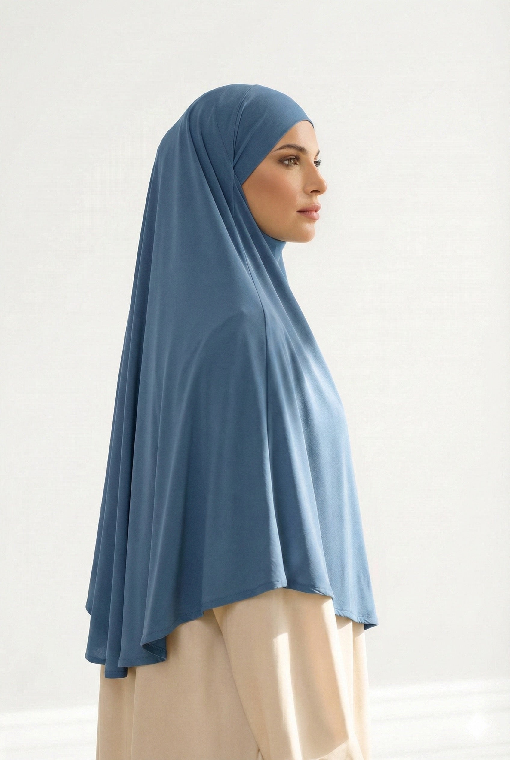 Khimar arrondi Jersey Premium