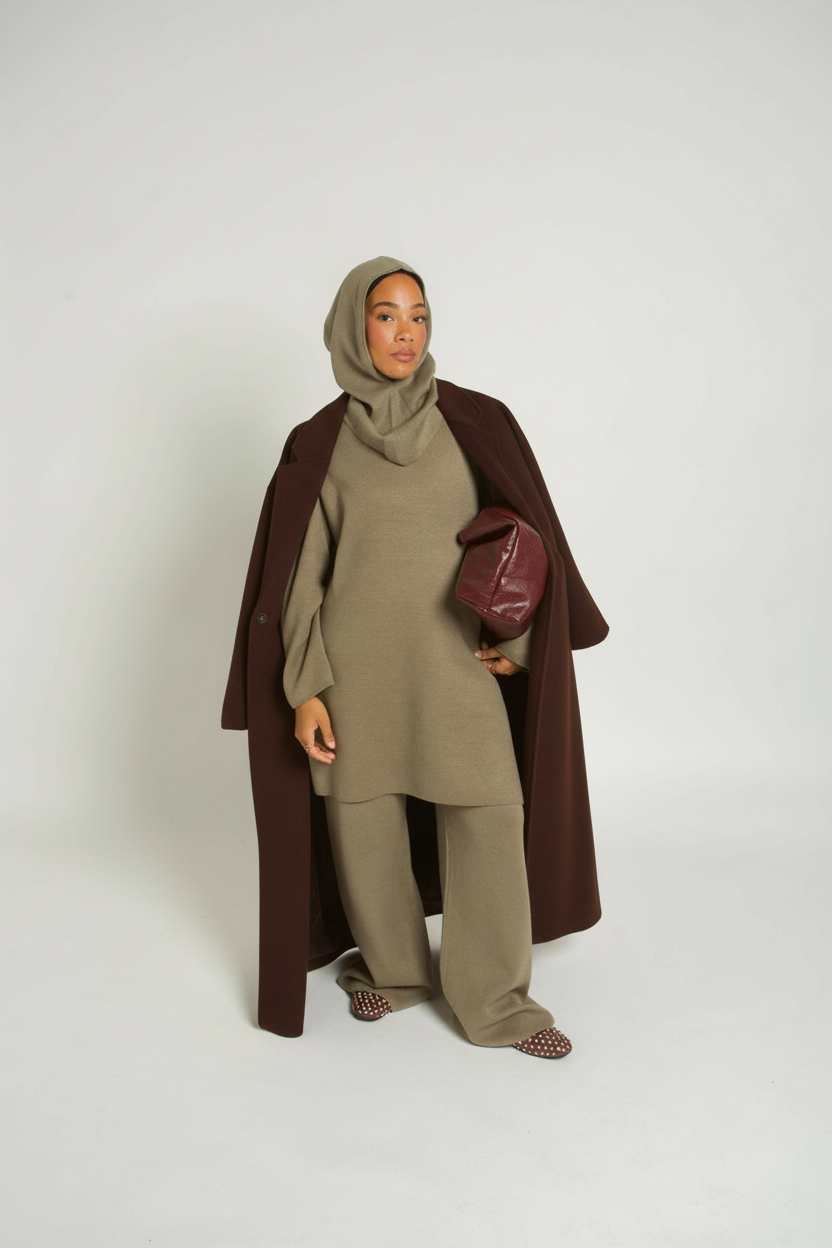 Manteau 100% Laine