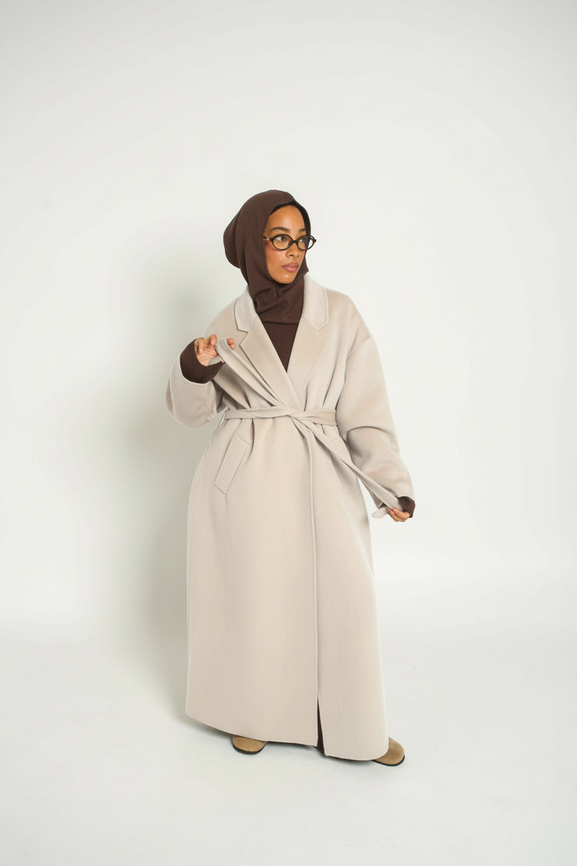 Manteau 100% Laine