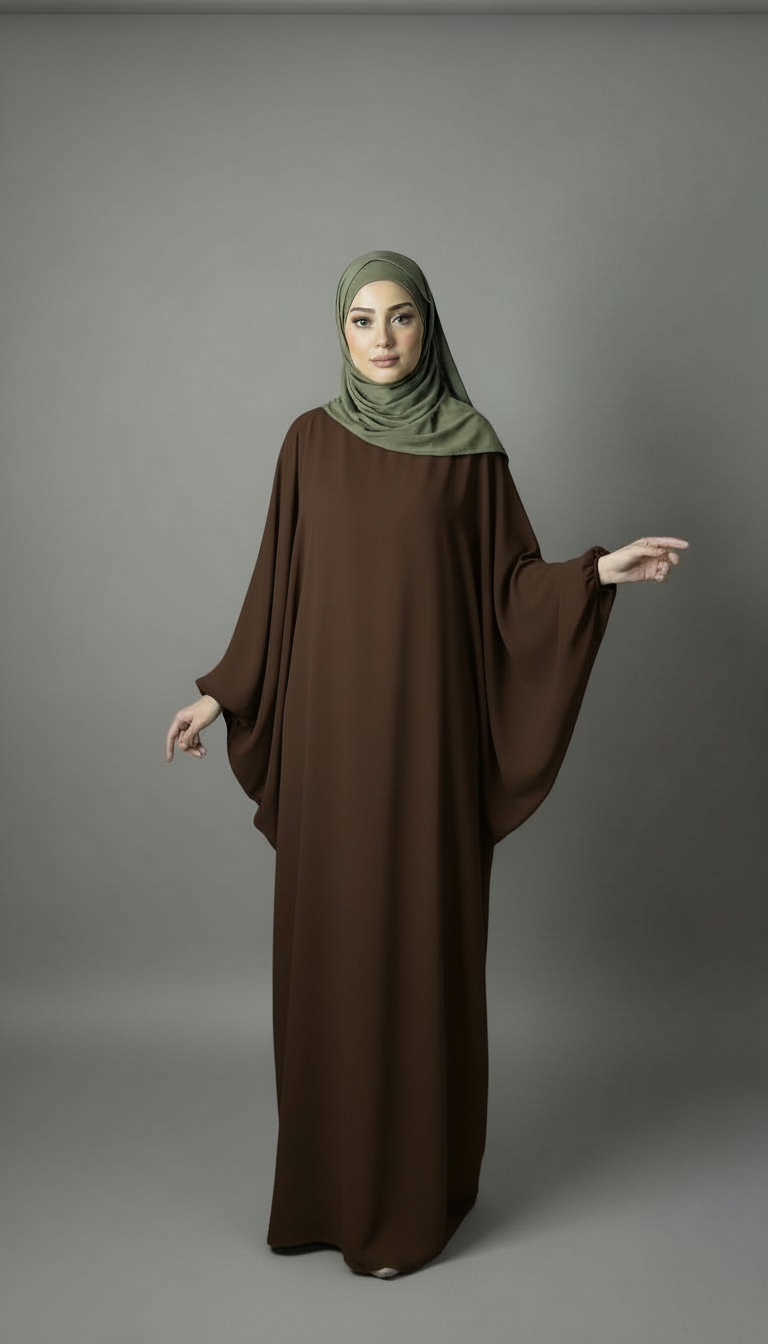 Abaya en soie de Médine