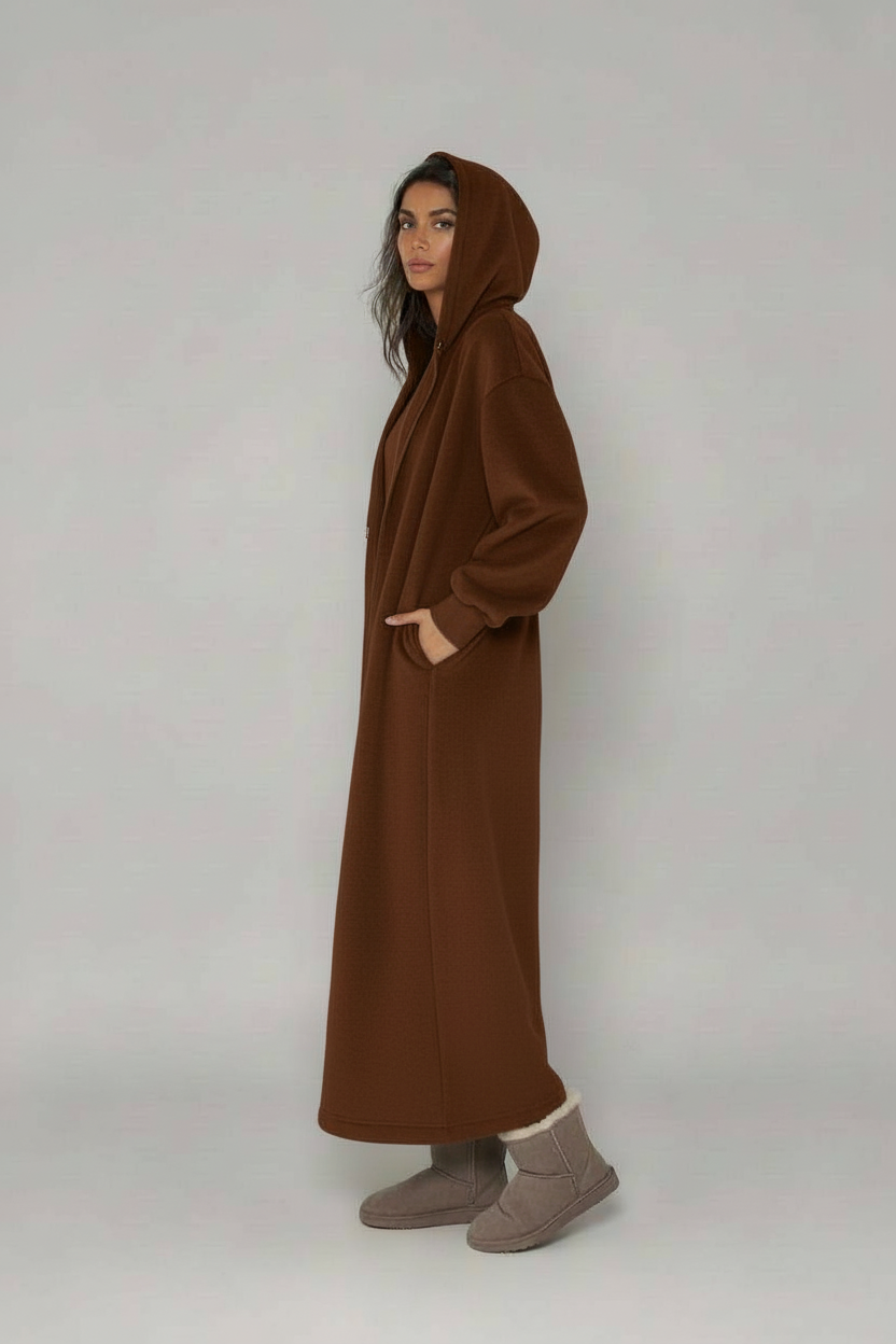 Veste Sweat longue à capuche