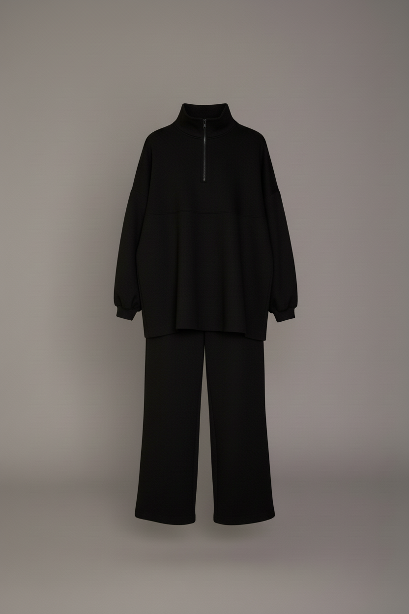 Ensemble jogging Zip