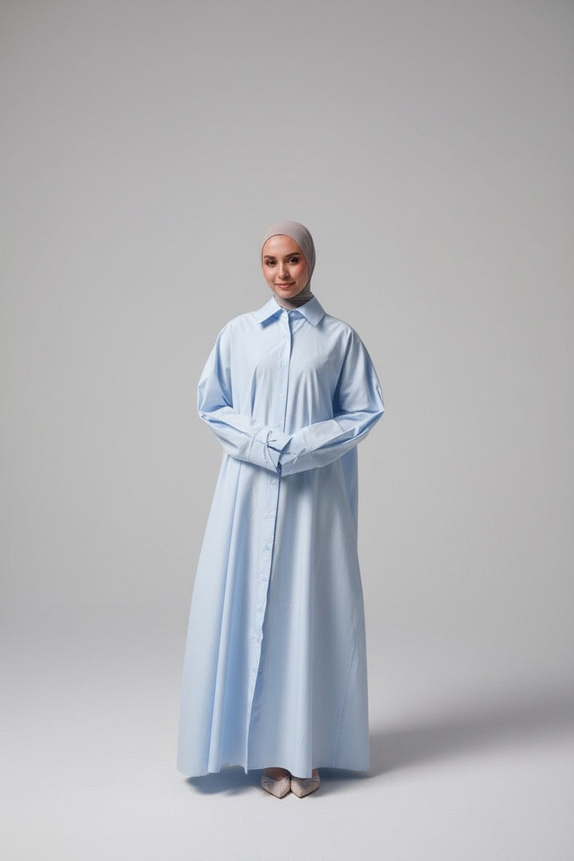 Robe Chemise Petit Noeud